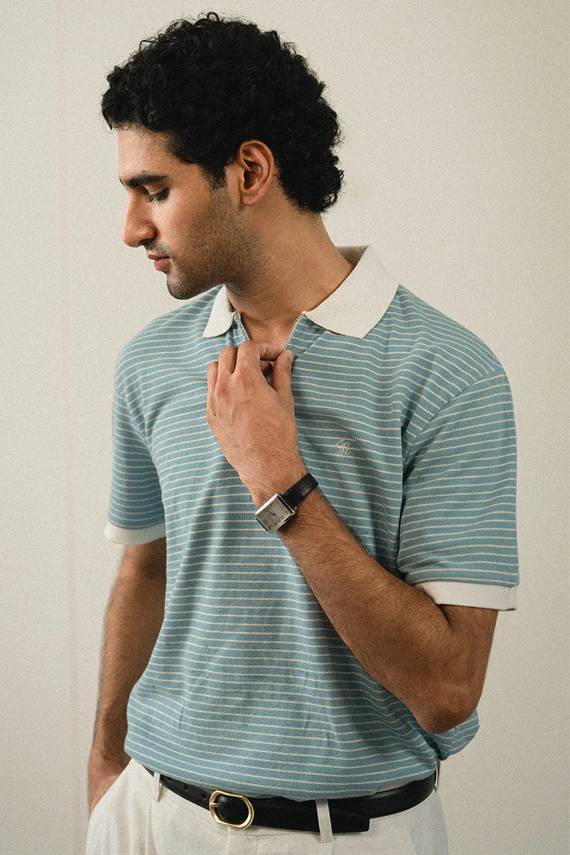 Ice Blue Polo Shirt | REPUBLIC MENSWEAR