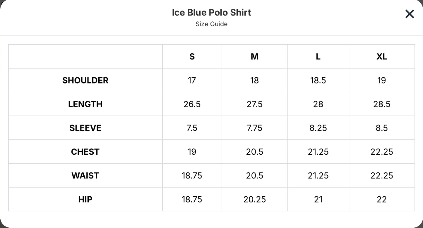 Ice Blue Polo Shirt | REPUBLIC MENSWEAR