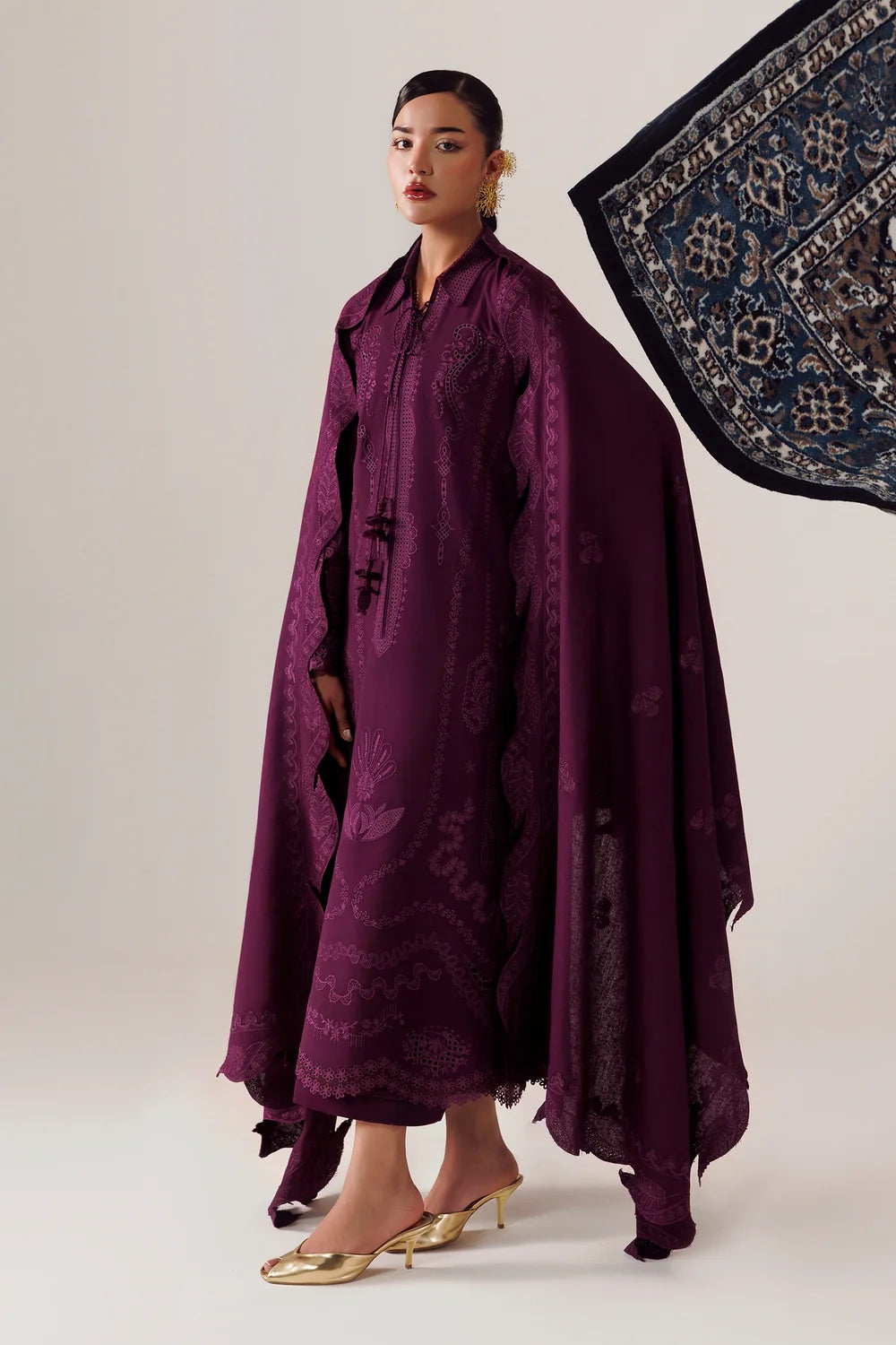 QLW-07 MAHEEN | Qline Linen ‘26 | Qalamkar