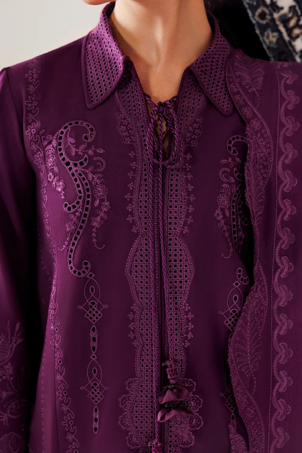 QLW-07 MAHEEN | Qline Linen ‘26 | Qalamkar