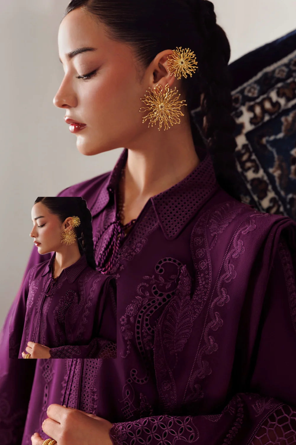 QLW-07 MAHEEN | Qline Linen ‘26 | Qalamkar
