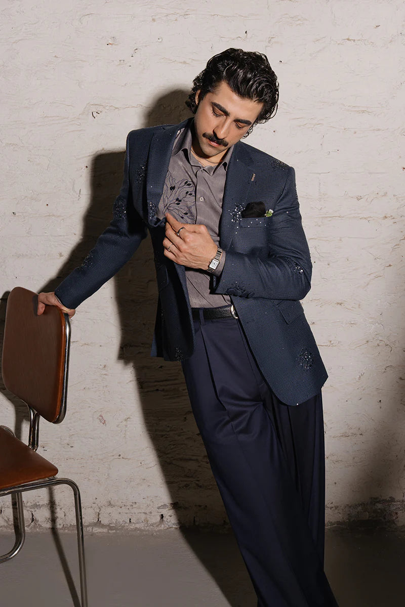 "Bleue" Single Breast Suit | REPUBLIC MENSWEAR