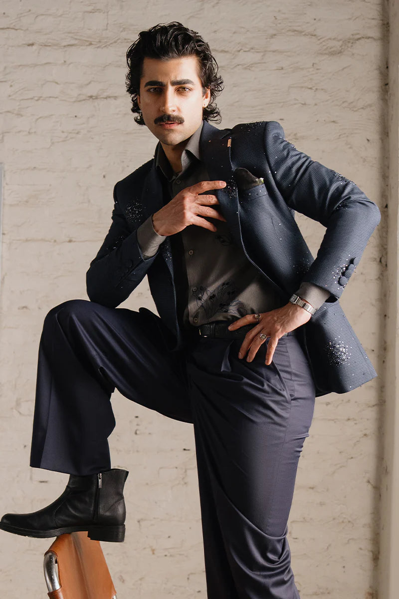 "Bleue" Single Breast Suit | REPUBLIC MENSWEAR