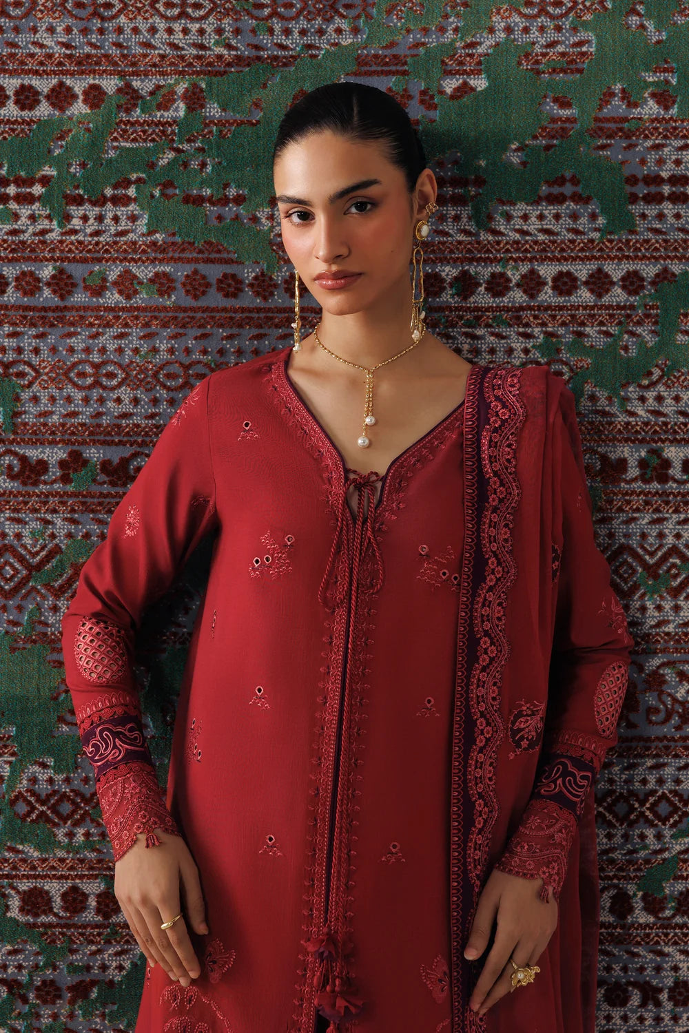QLW-03 ZAIRA | Qline Linen ‘26 | Qalamkar