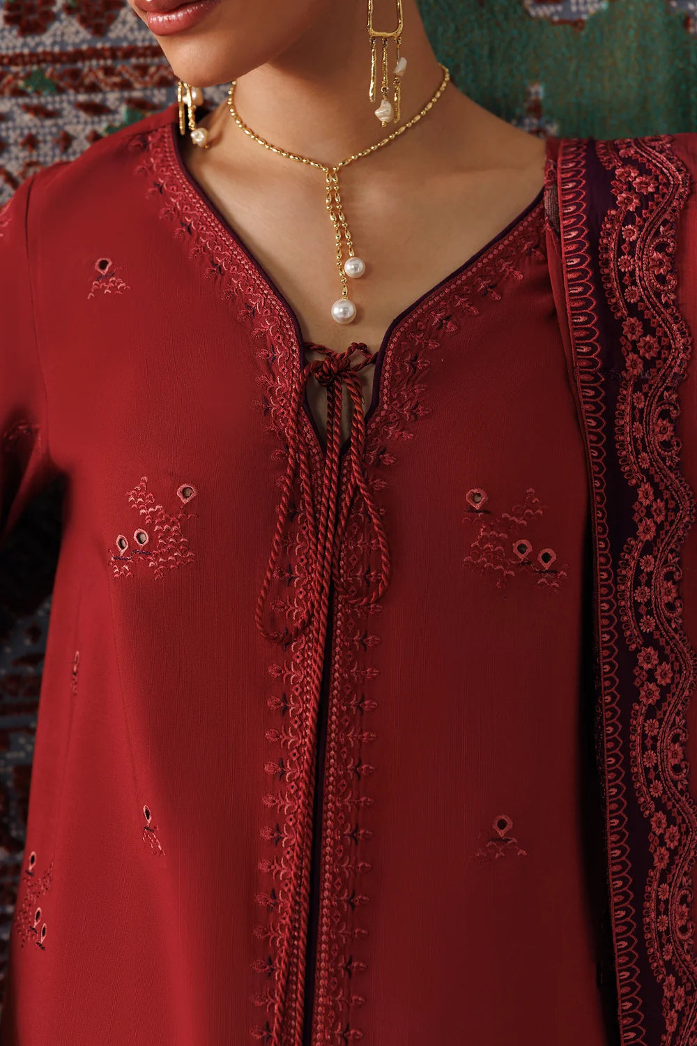 QLW-03 ZAIRA | Qline Linen ‘26 | Qalamkar