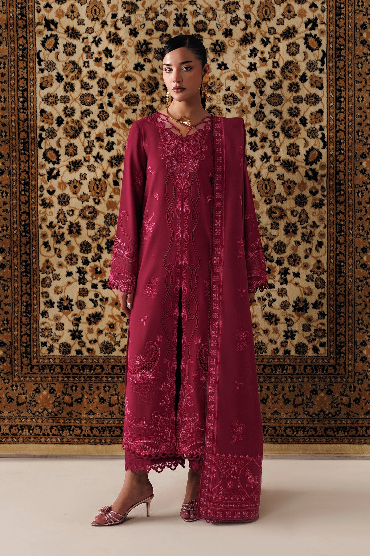 QLW-02 ALEENA | Qline Linen ‘26 | Qalamkar