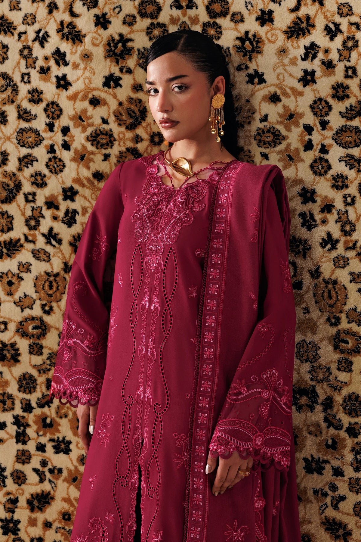 QLW-02 ALEENA | Qline Linen ‘26 | Qalamkar