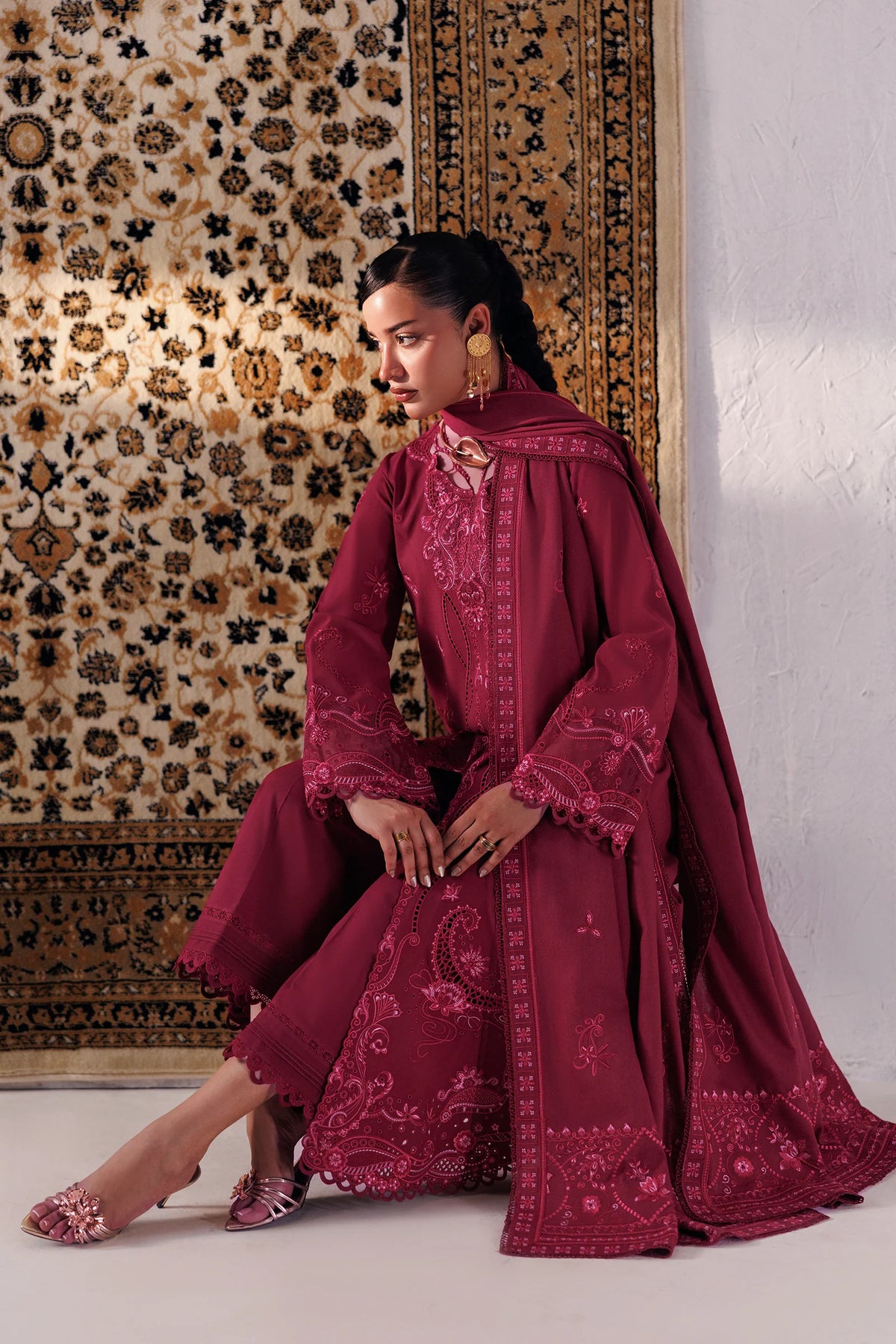 QLW-02 ALEENA | Qline Linen ‘26 | Qalamkar