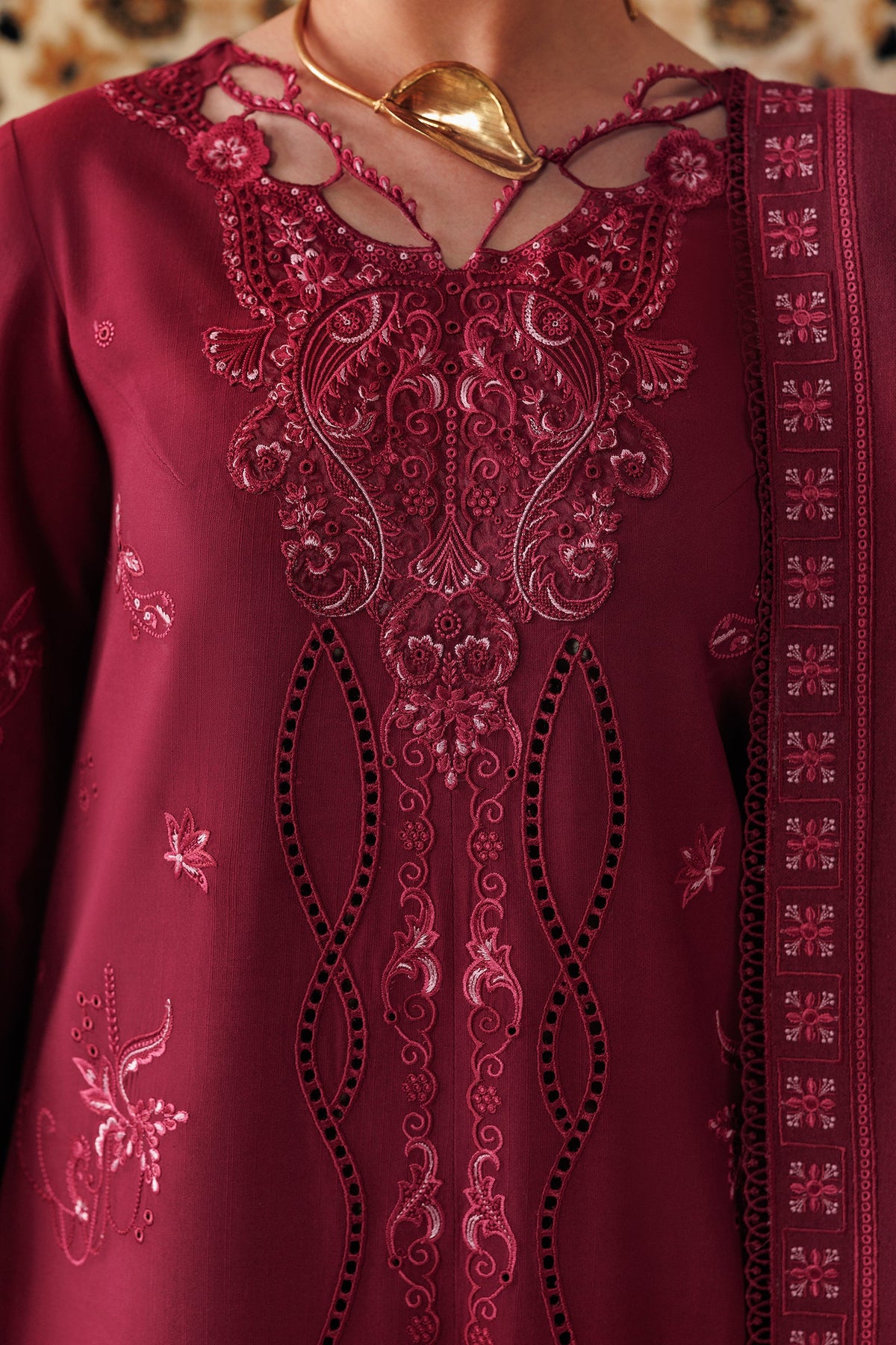 QLW-02 ALEENA | Qline Linen ‘26 | Qalamkar