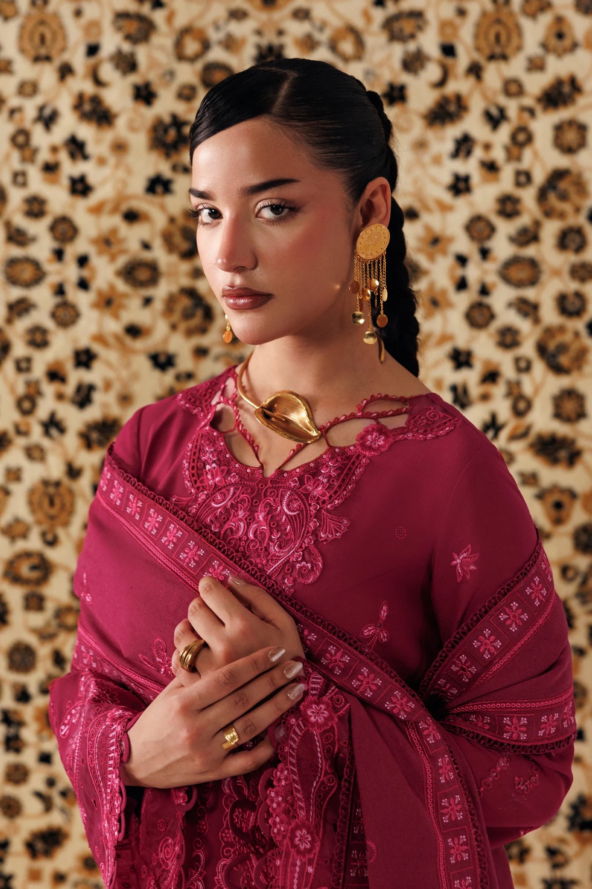 QLW-02 ALEENA | Qline Linen ‘26 | Qalamkar