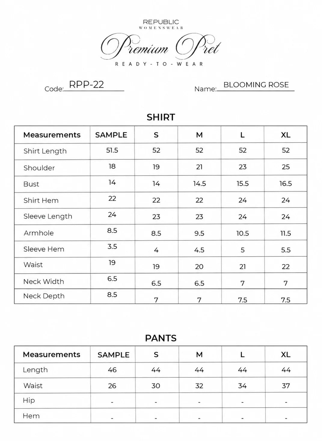 Blooming Rose | Premium Pret '26 | Republic Womenswear