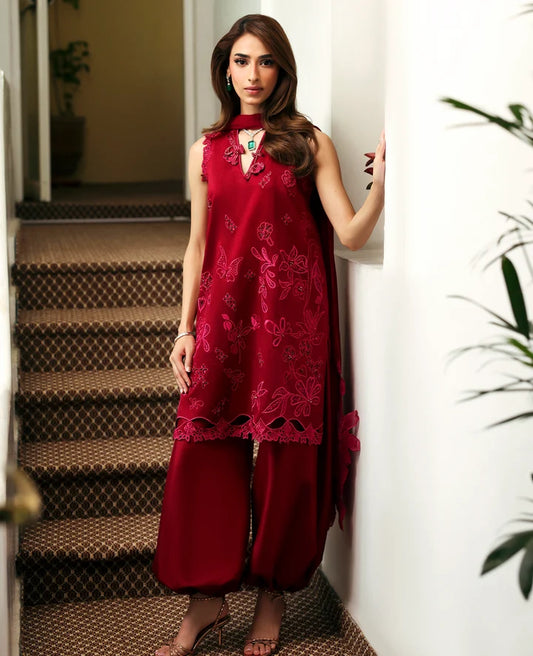 Raspberry Radiance | Premium Pret '26 | Republic Womenswear