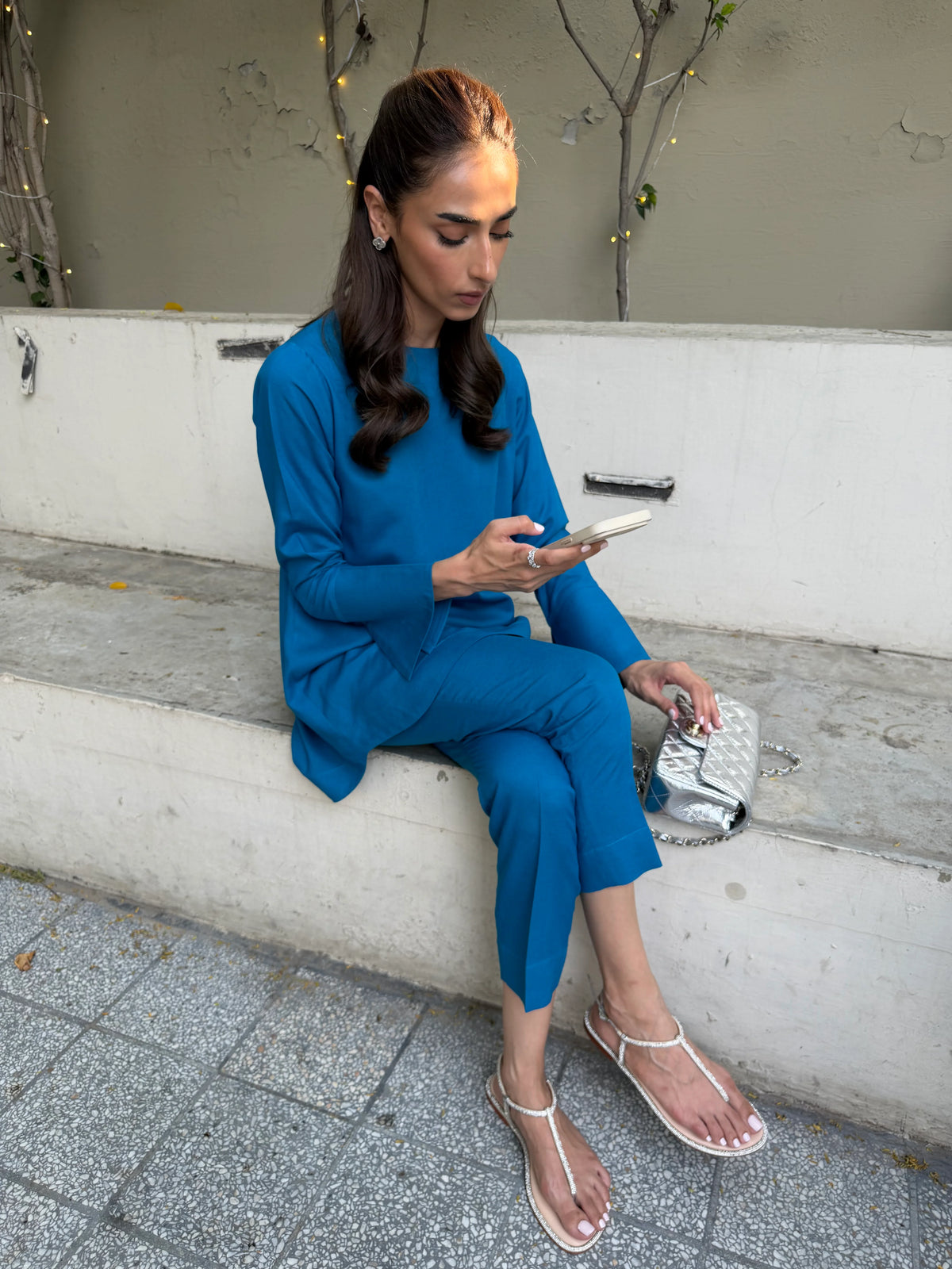 TEAL POWER TUNIC | NEW IN | SAK ATELIER