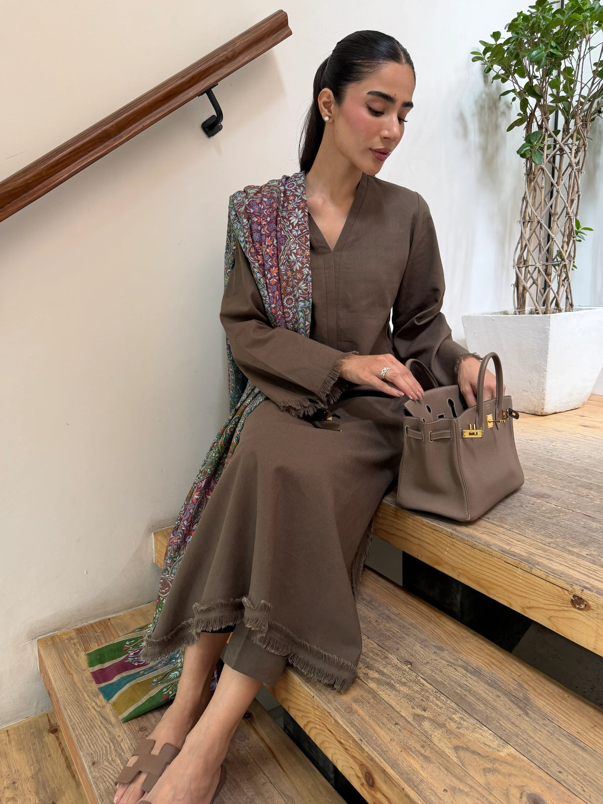 SILVER MINK DHAAGA SET | NEW IN | SAK ATELIER