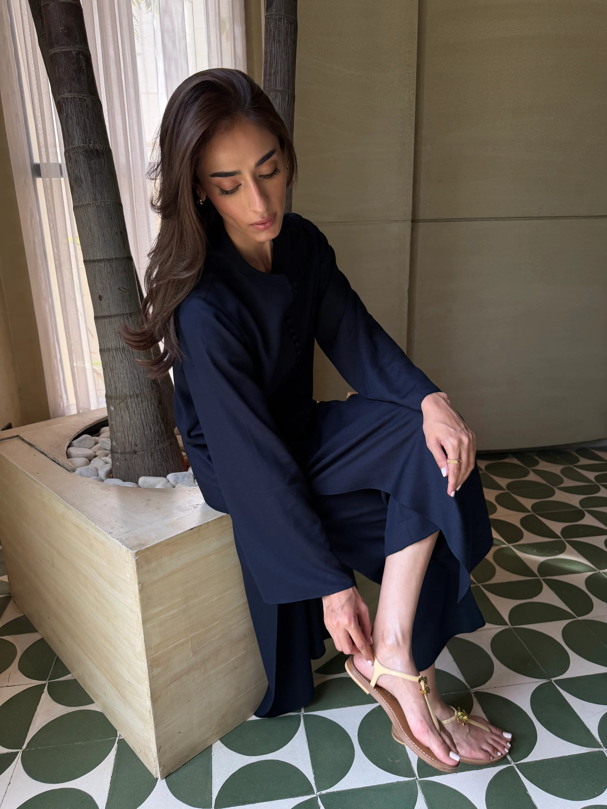 NAVY ELLIE SET | NEW IN | SAK ATELIER