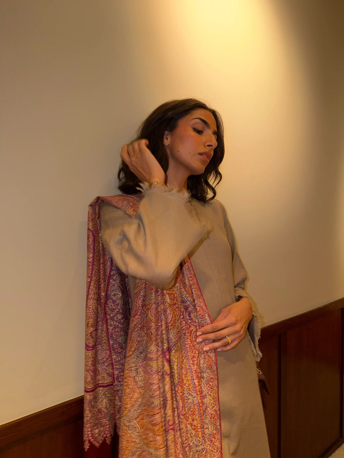 TAUPE DHAAGA SET | NEW IN | SAK ATELIER