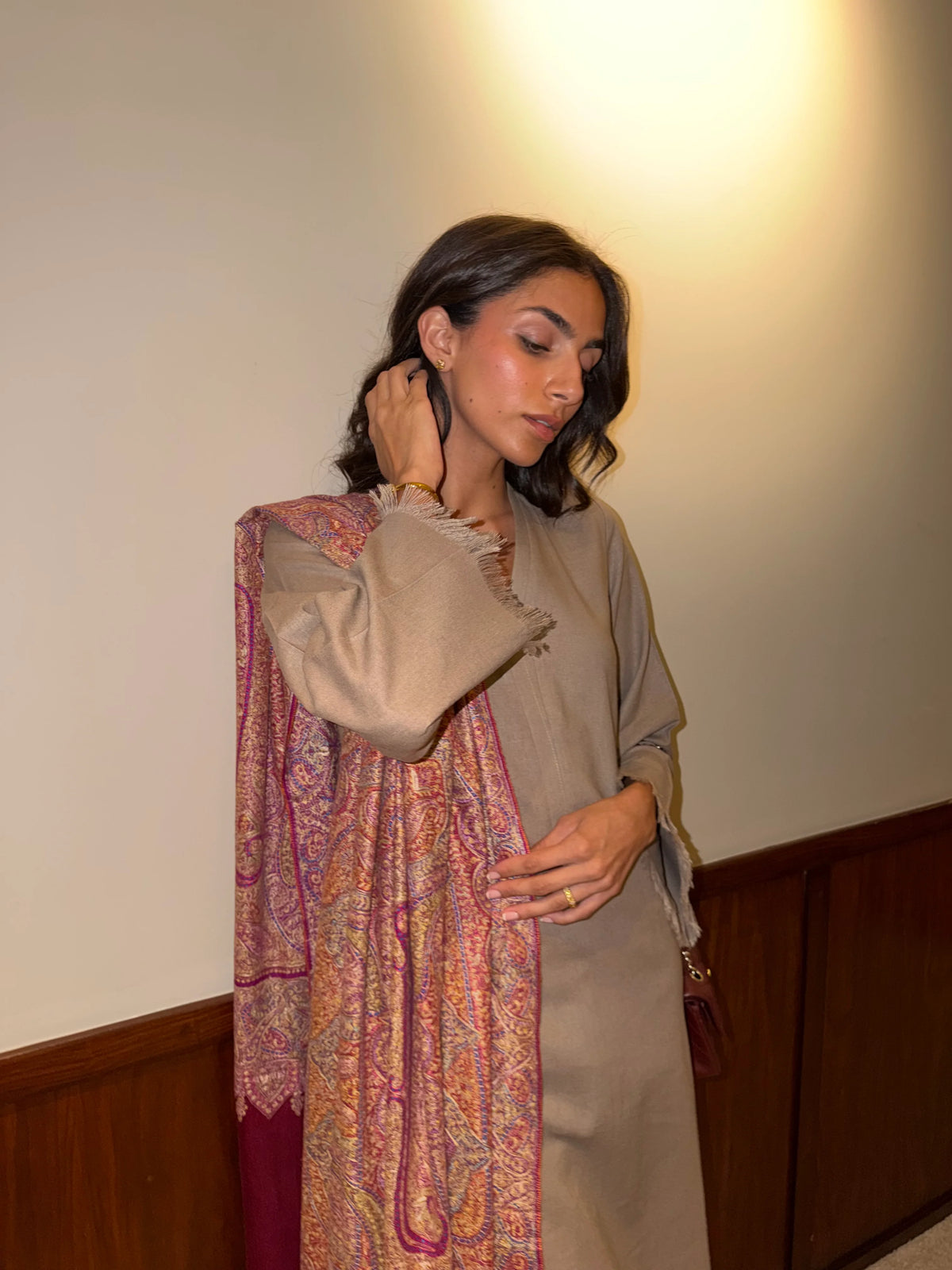 TAUPE DHAAGA SET | NEW IN | SAK ATELIER