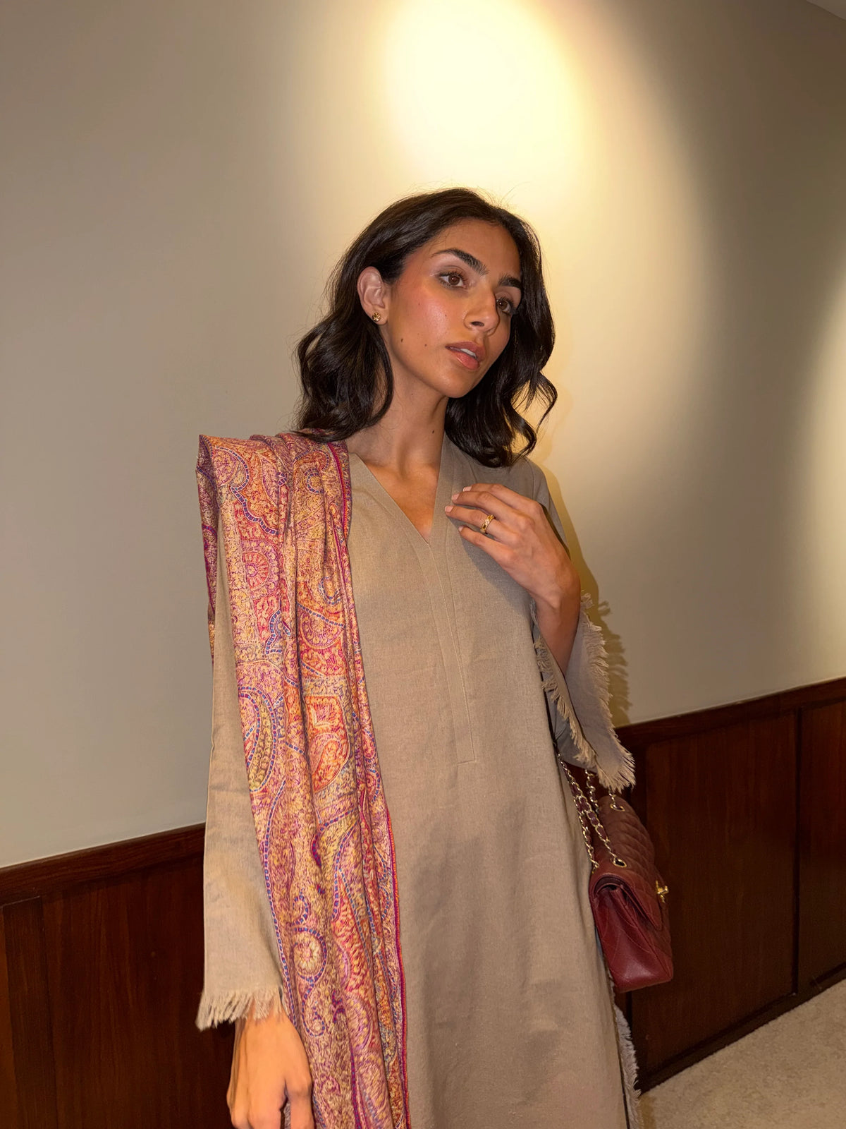 TAUPE DHAAGA SET | NEW IN | SAK ATELIER