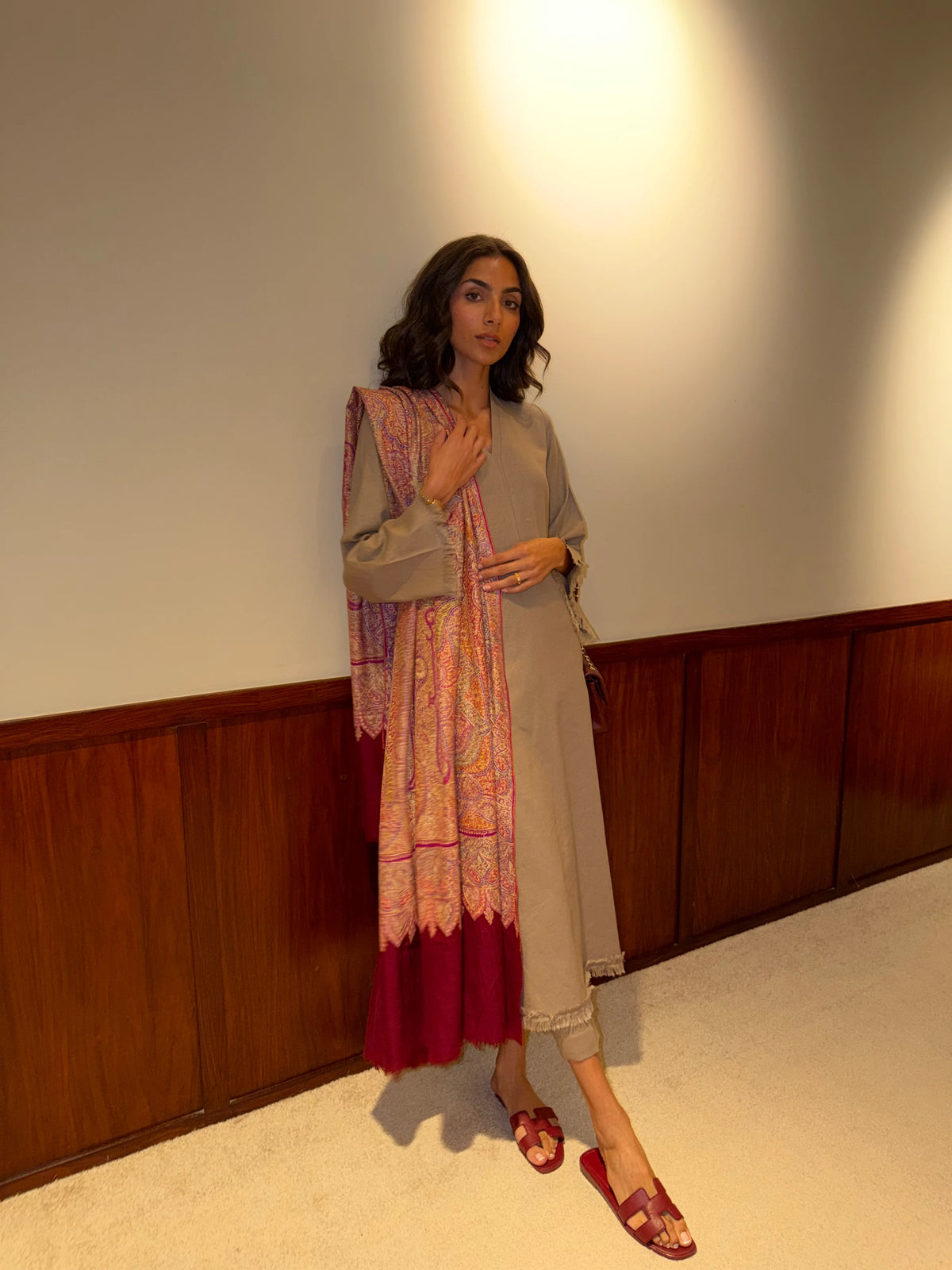 TAUPE DHAAGA SET | NEW IN | SAK ATELIER