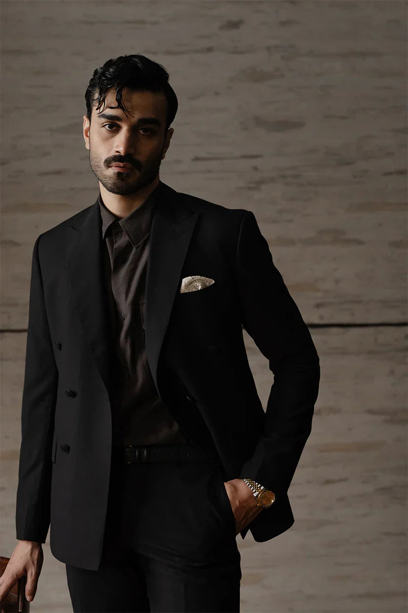 Ebony Black Suit | REPUBLIC MENSWEAR