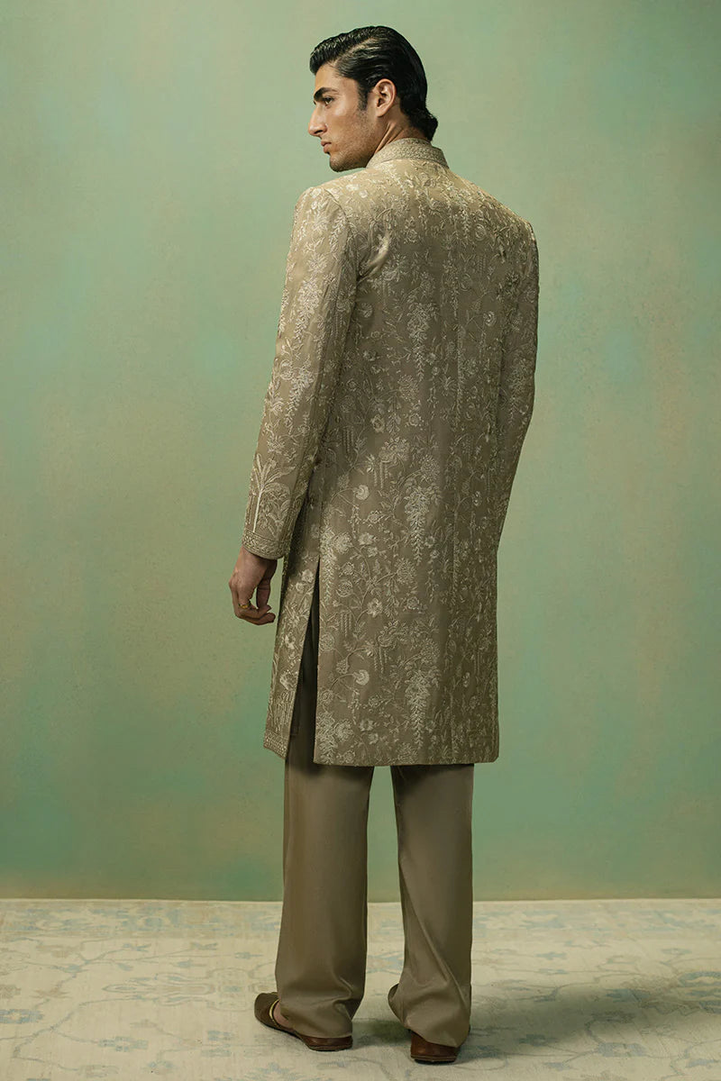 'Saud' Open Sherwani | REPUBLIC MENSWEAR