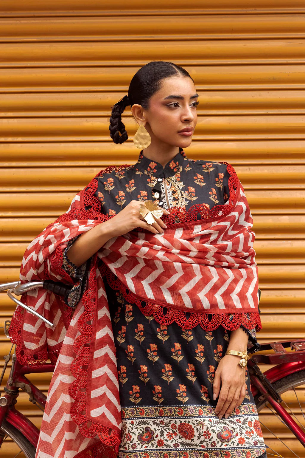 H264-002A-3CG | New Arrivals | Sana Safinaz