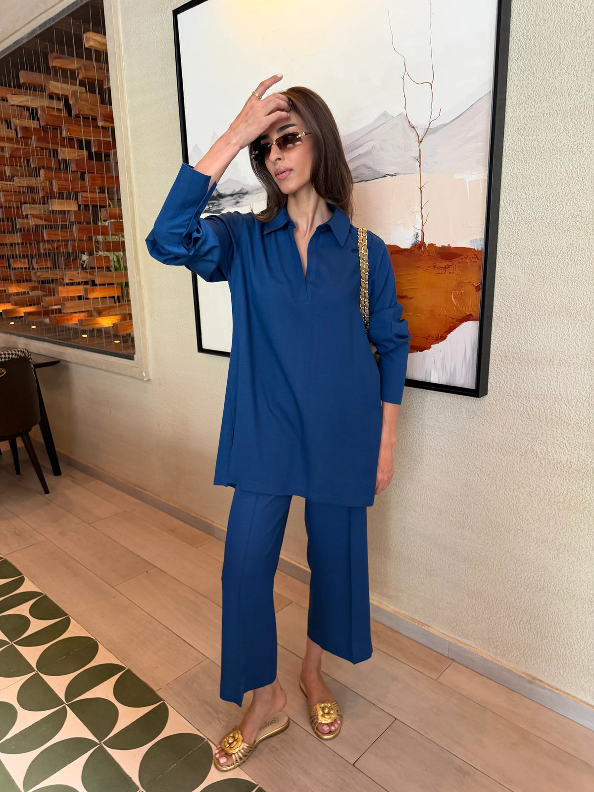 PERSIAN BLUE FRANKIE SET | NEW IN | SAK ATELIER
