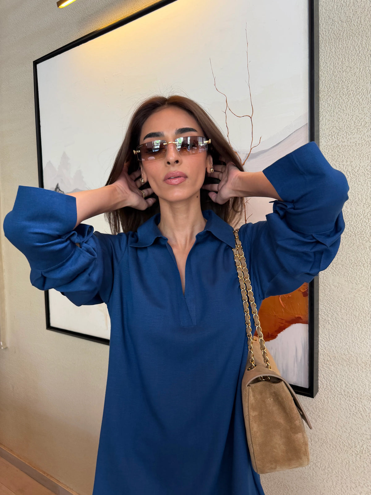 PERSIAN BLUE FRANKIE SET | NEW IN | SAK ATELIER