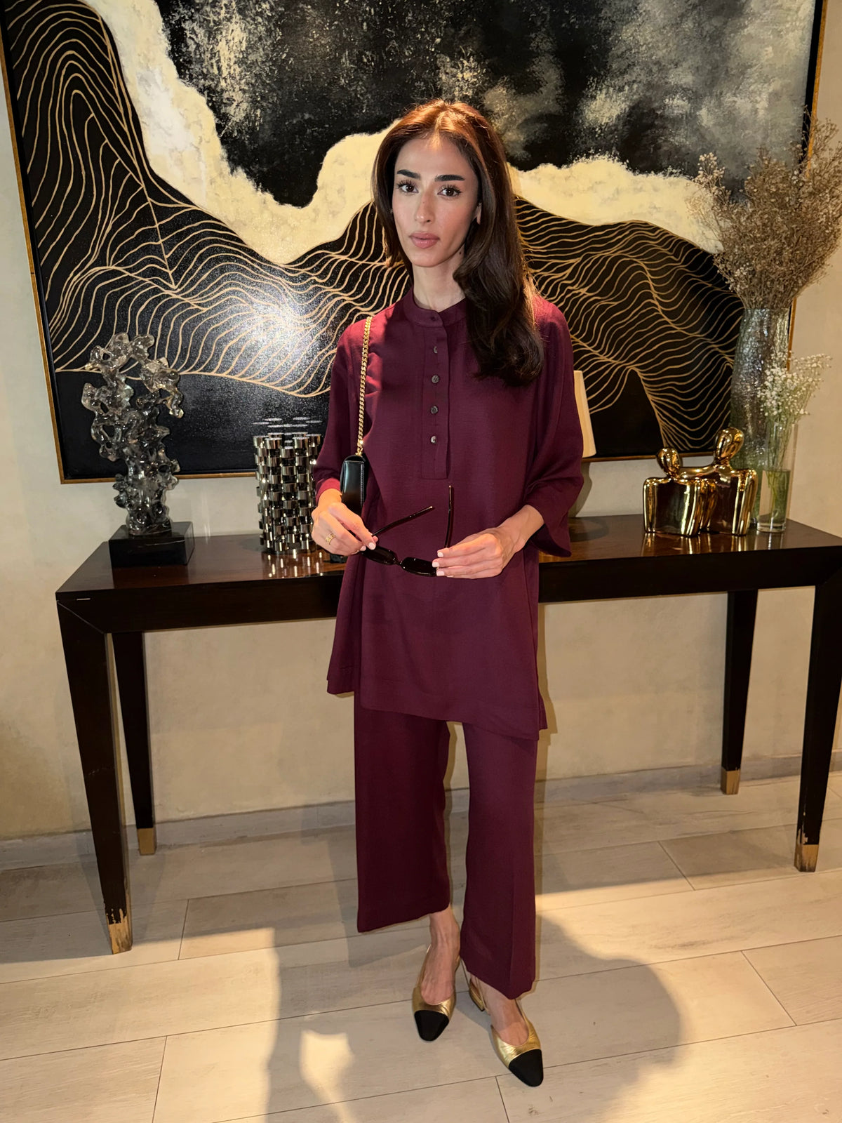 BURGUNDY WELLSY SET | NEW IN | SAK ATELIER
