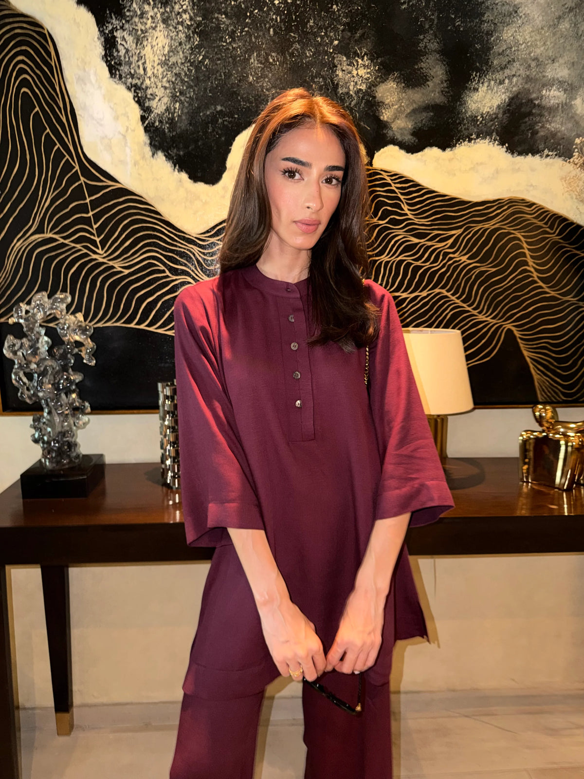 BURGUNDY WELLSY SET | NEW IN | SAK ATELIER