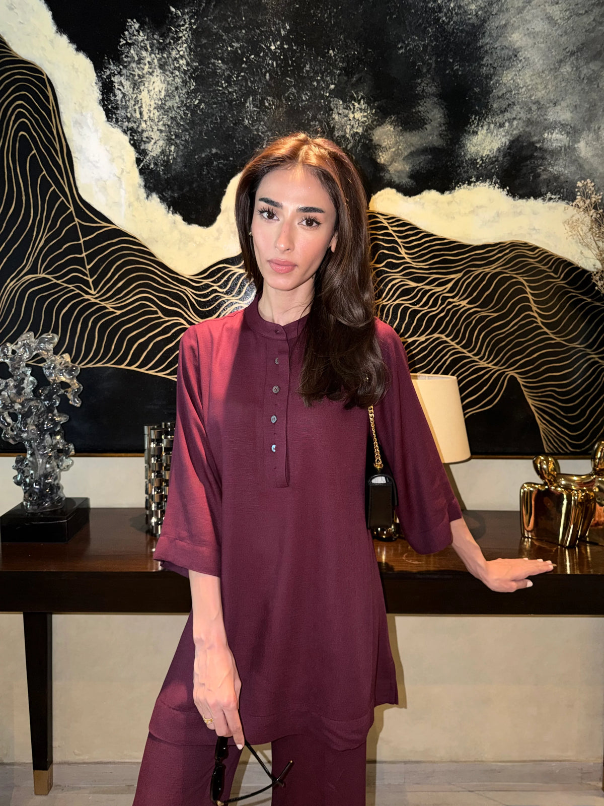 BURGUNDY WELLSY SET | NEW IN | SAK ATELIER