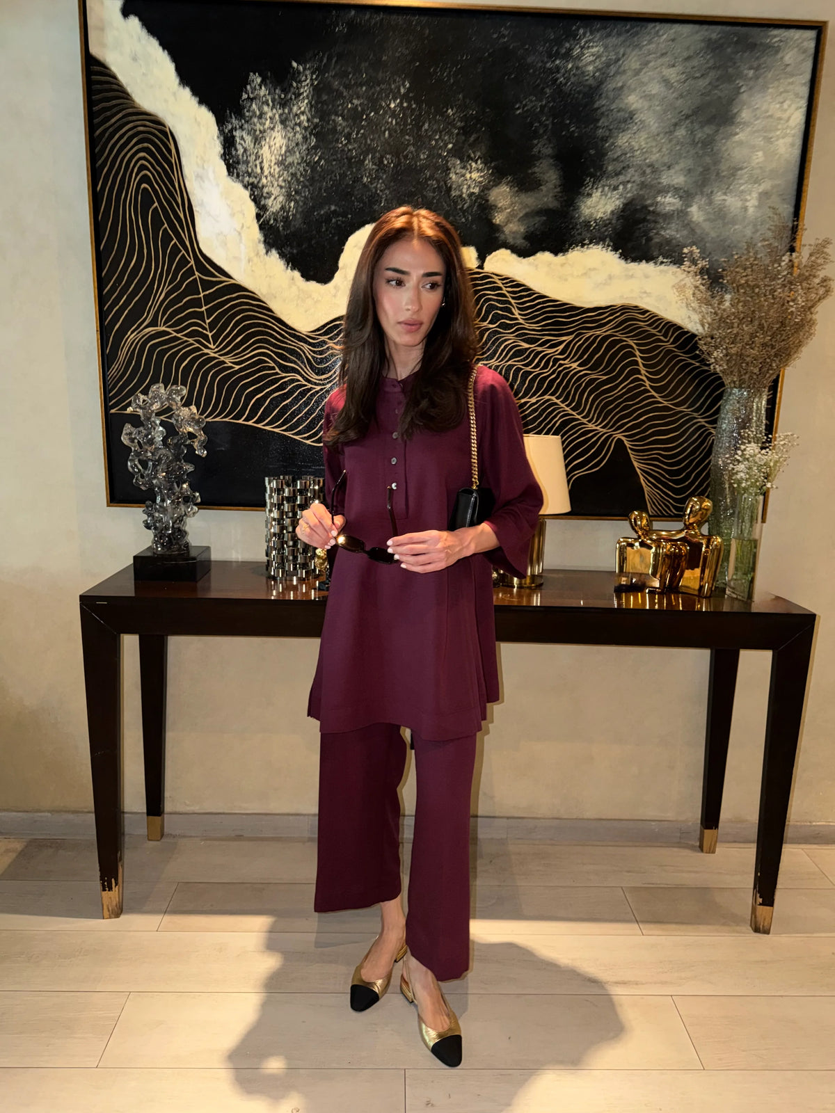 BURGUNDY WELLSY SET | NEW IN | SAK ATELIER