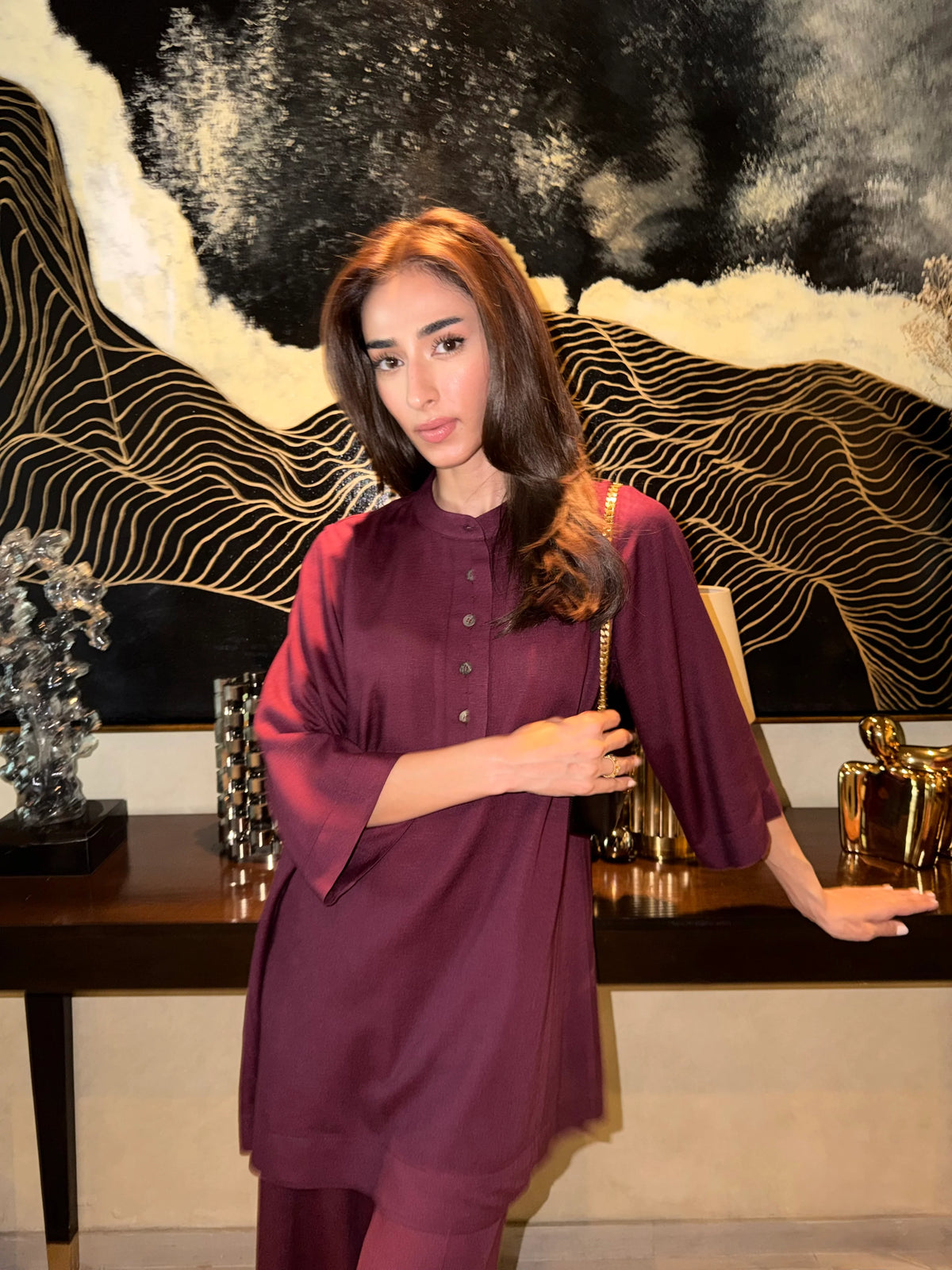 BURGUNDY WELLSY SET | NEW IN | SAK ATELIER