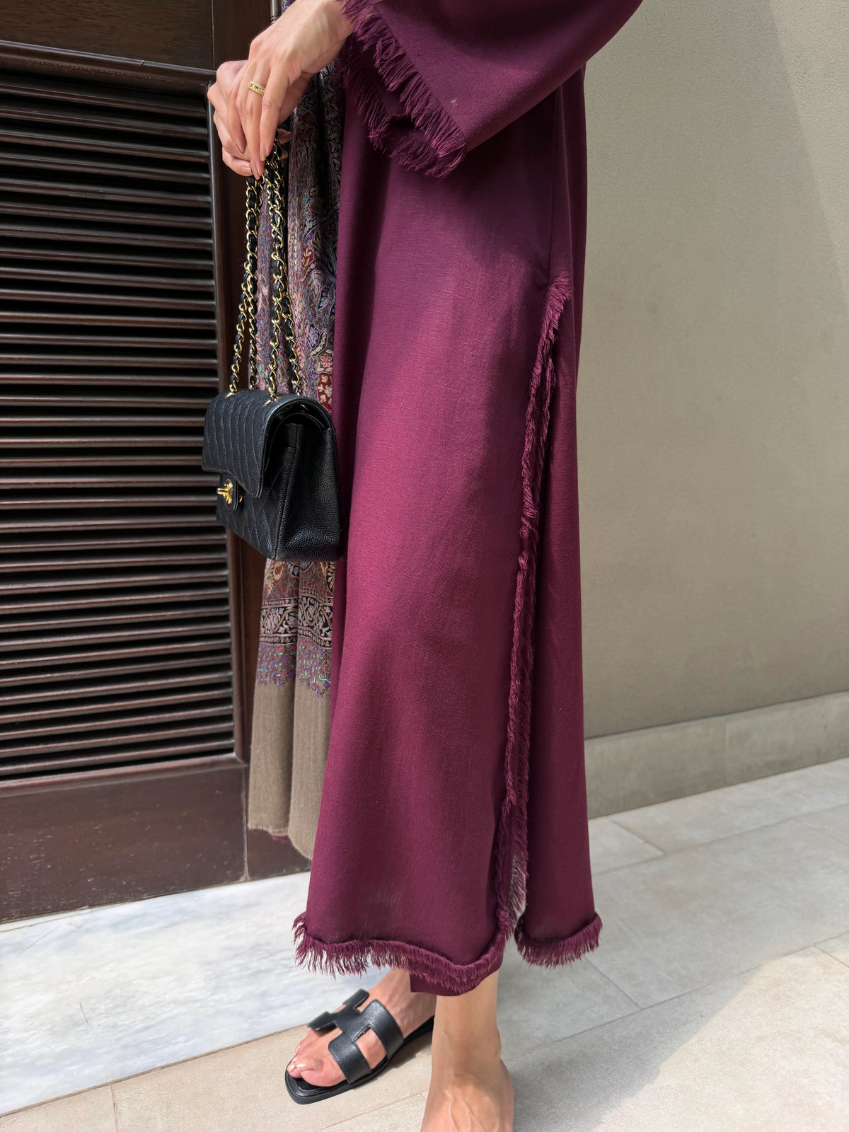 BURGUNDY DHAAGA SET | NEW IN | SAK ATELIER