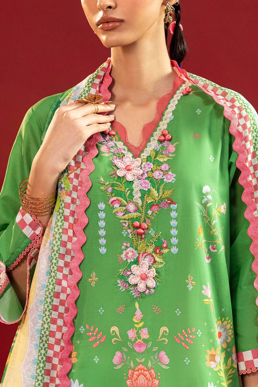 H265-002B-2BG | New Arrivals | Sana Safinaz