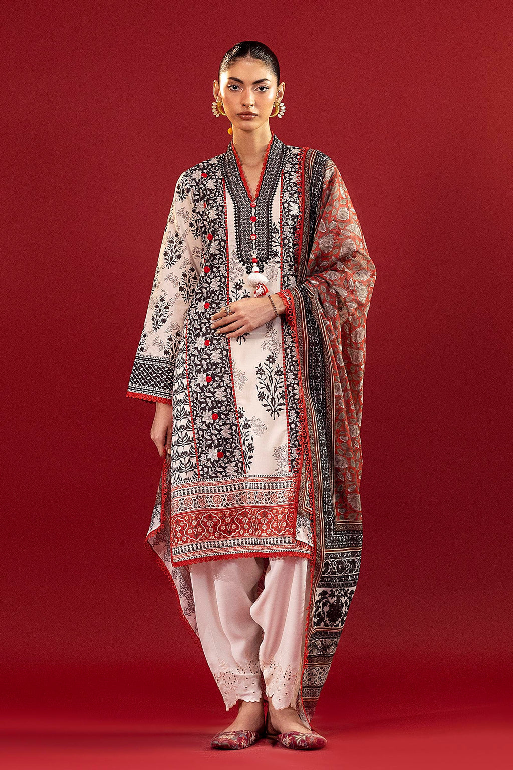 H265-006A-2BG | New Arrivals | Sana Safinaz