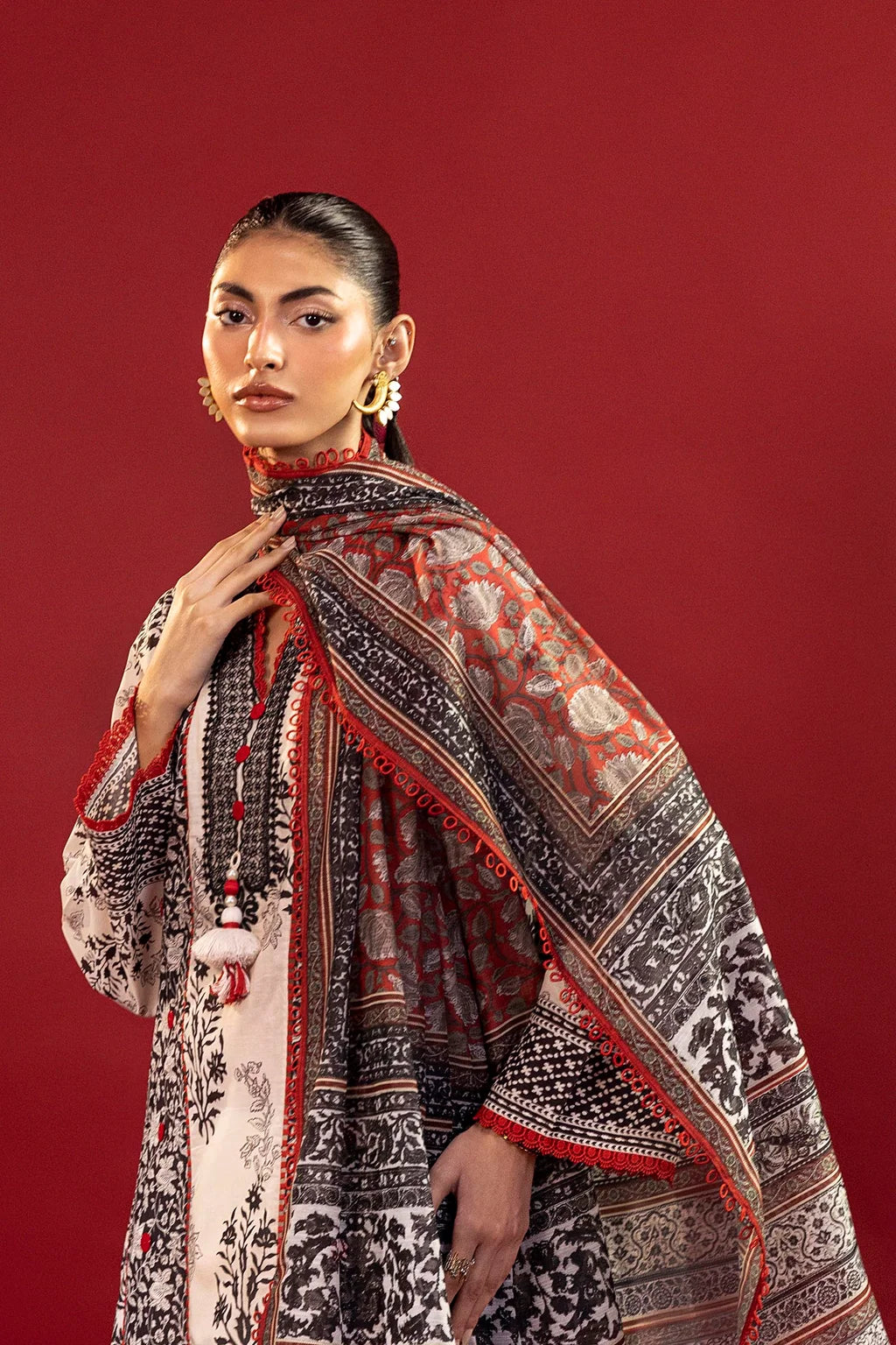 H265-006A-2BG | New Arrivals | Sana Safinaz