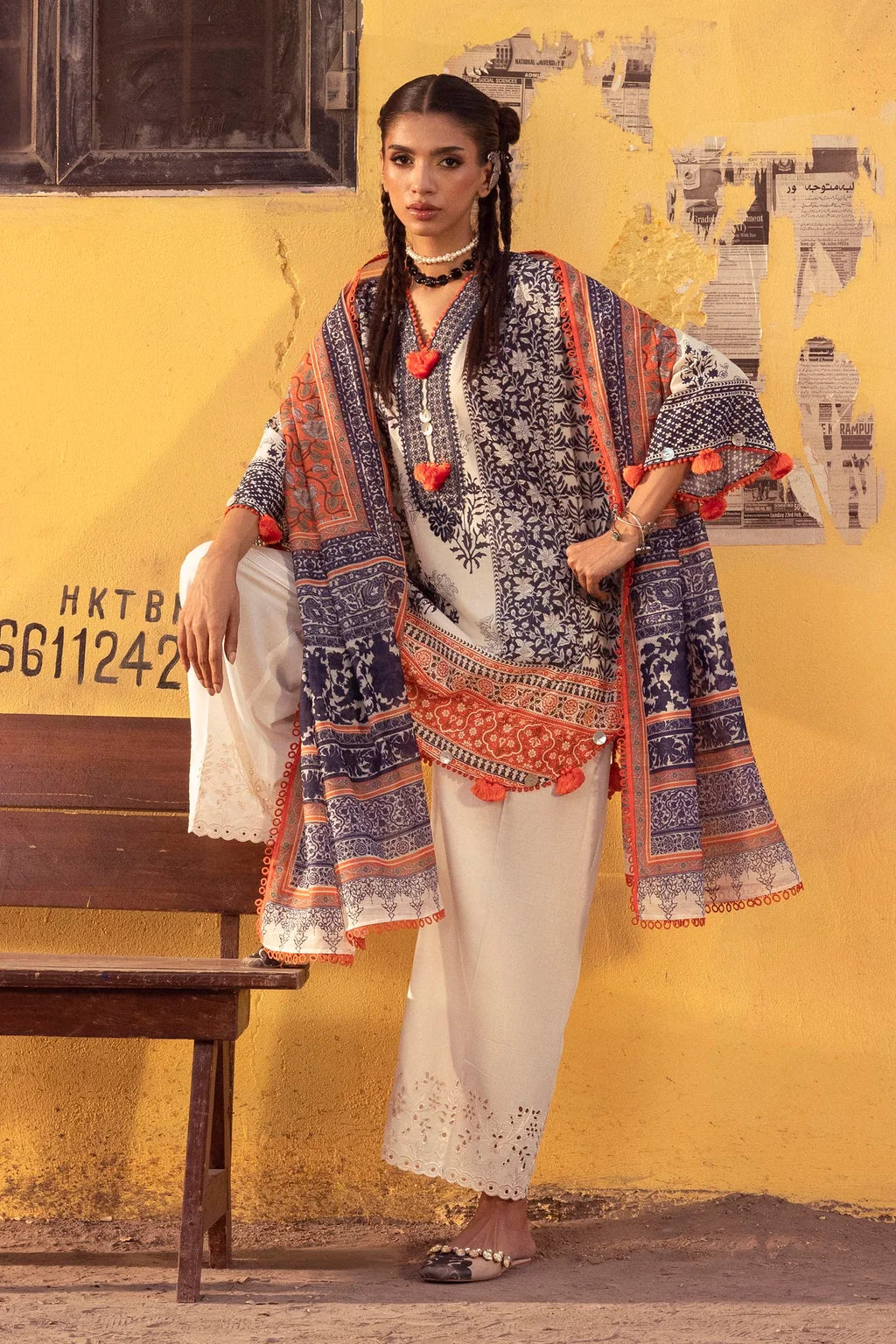H265-006B-2BG | New Arrivals | Sana Safinaz