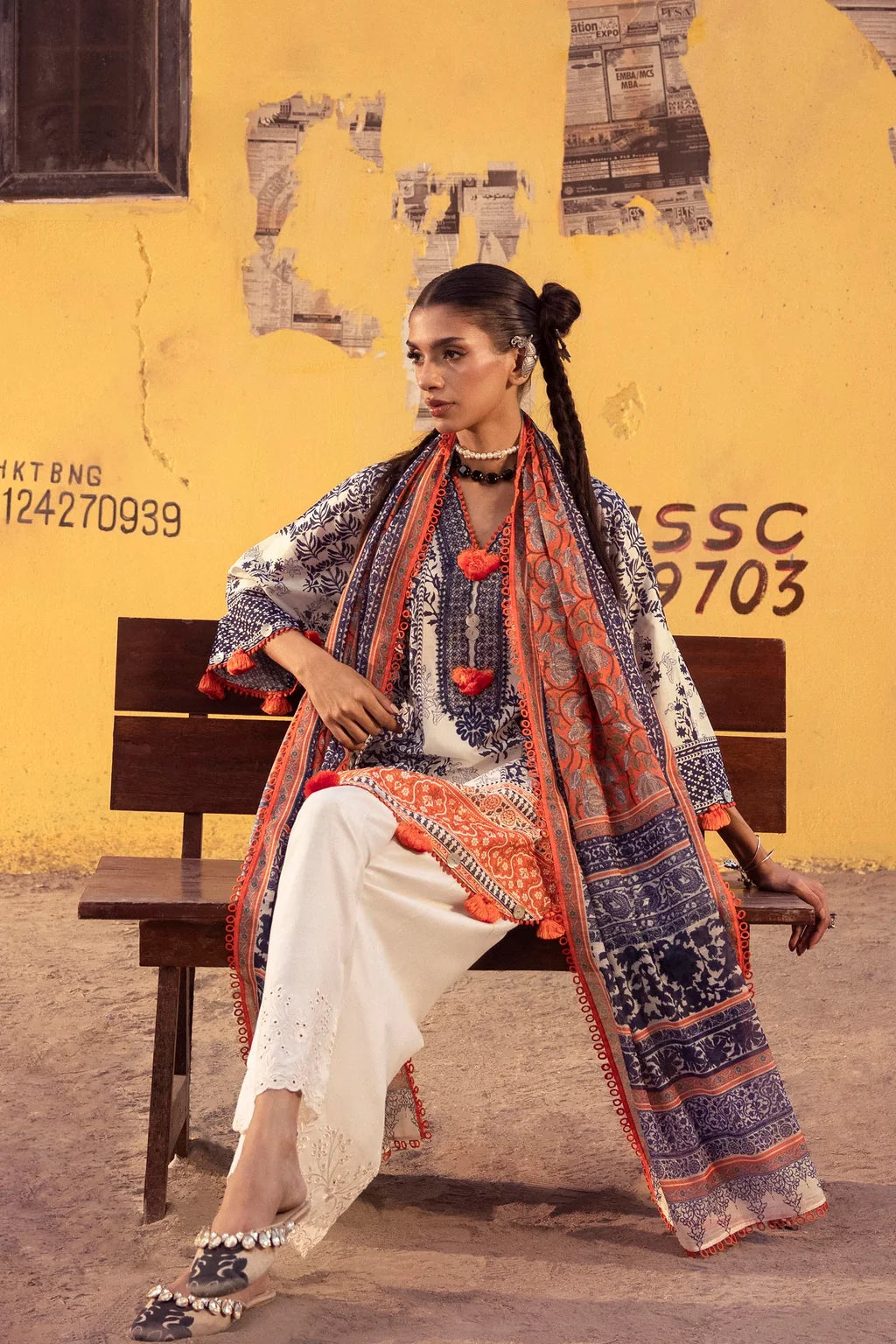 H265-006B-2BG | New Arrivals | Sana Safinaz