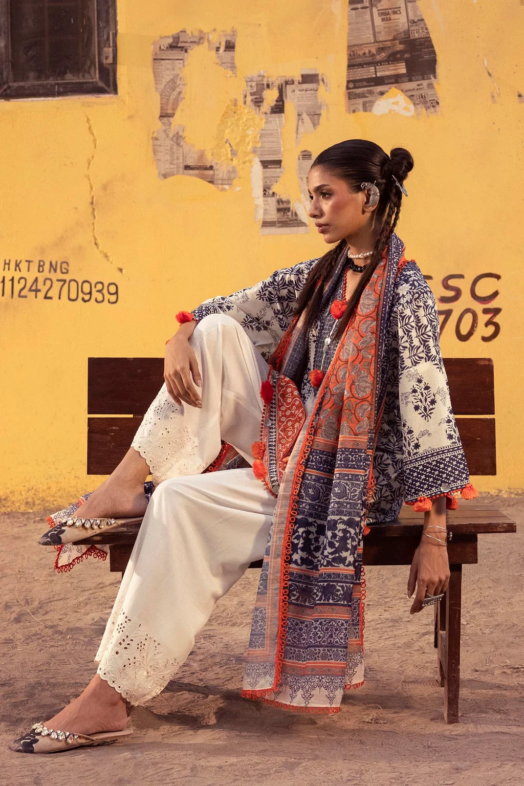 H265-006B-2BG | New Arrivals | Sana Safinaz