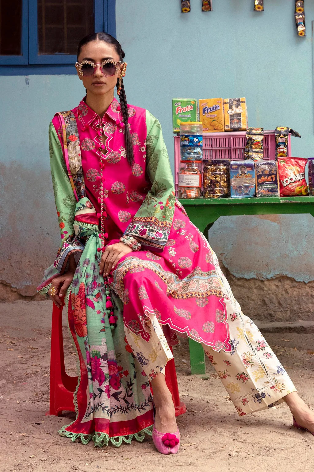 H265-008A-3AG | New Arrivals | Sana Safinaz