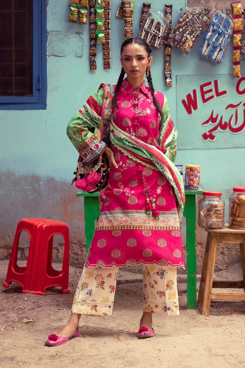 H265-008A-3AG | New Arrivals | Sana Safinaz