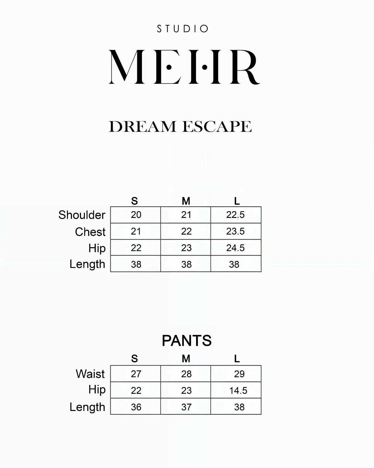 DREAM ESCAPE | Studio Mehr