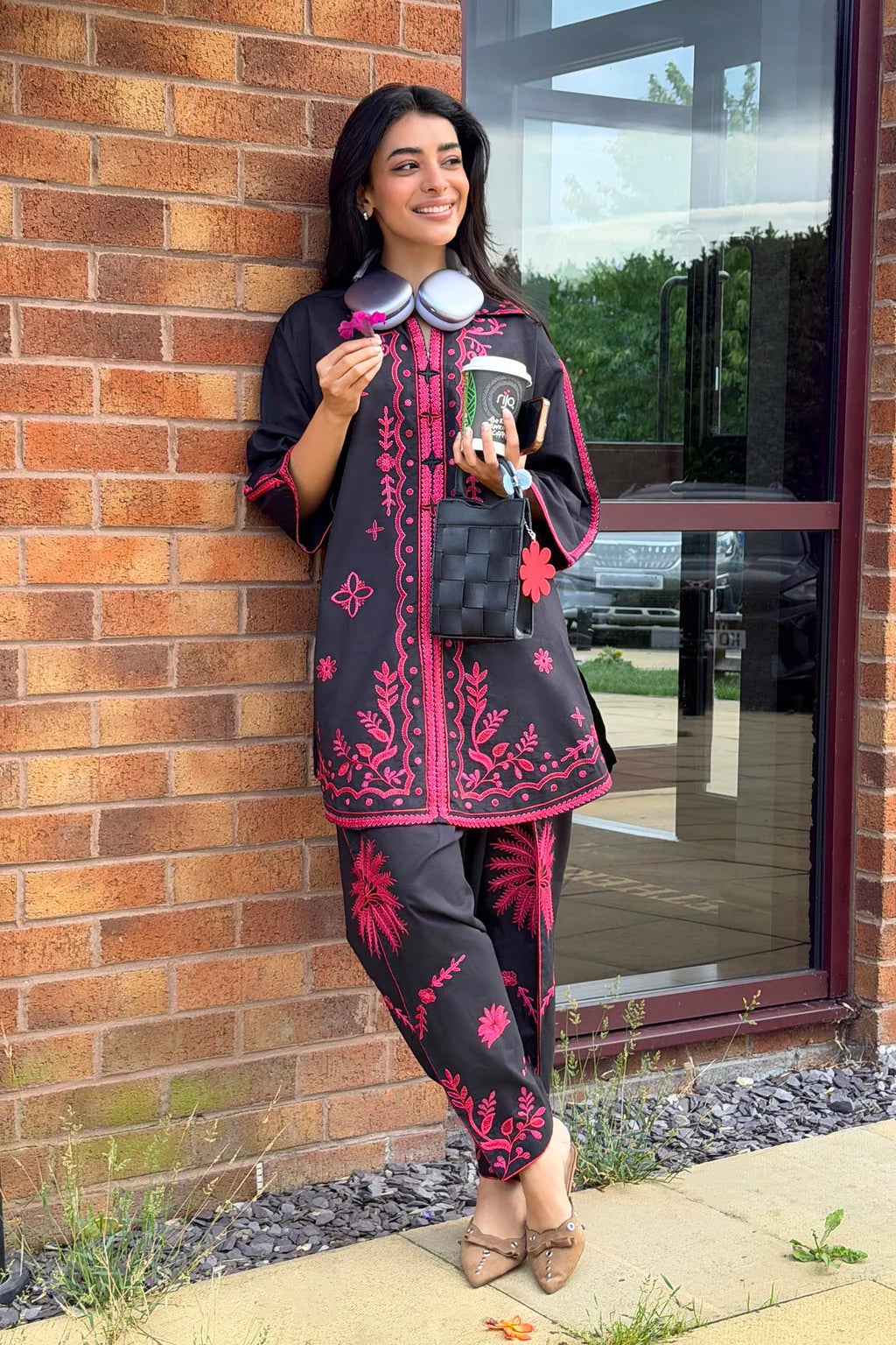 SS26ESE353P2T | New Arrivals | Sana Safinaz