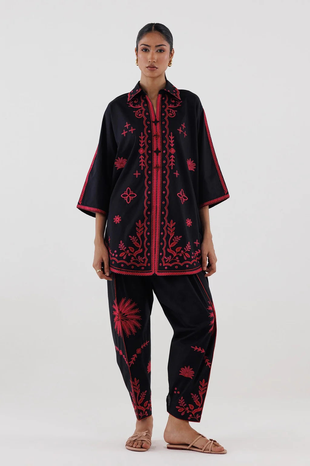 SS26ESE353P2T | New Arrivals | Sana Safinaz