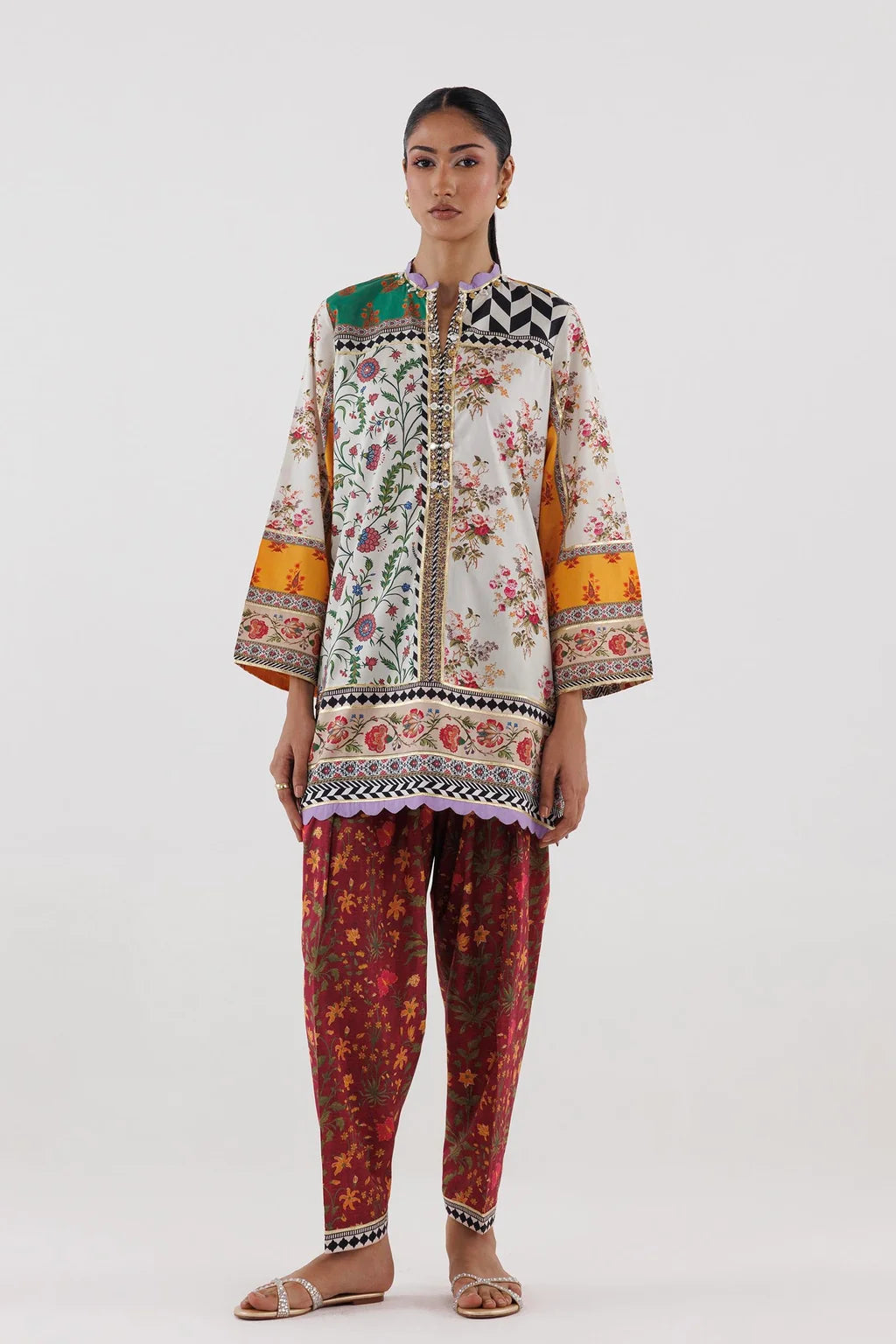 SS26BSP225P2T | New Arrivals | Sana Safinaz