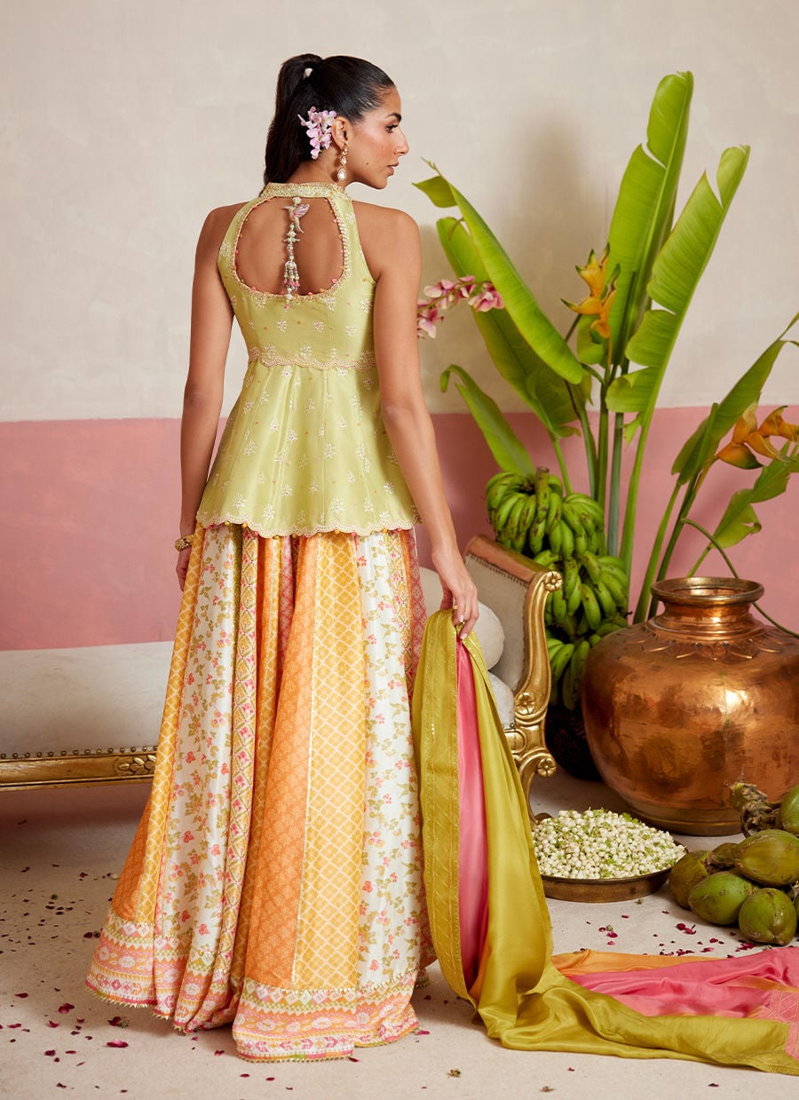 Tayla Shirt, Dupatta And Dhaka Pants | MAYNA FESTIVE PRINTS '26 | FARAH TALIB AZIZ
