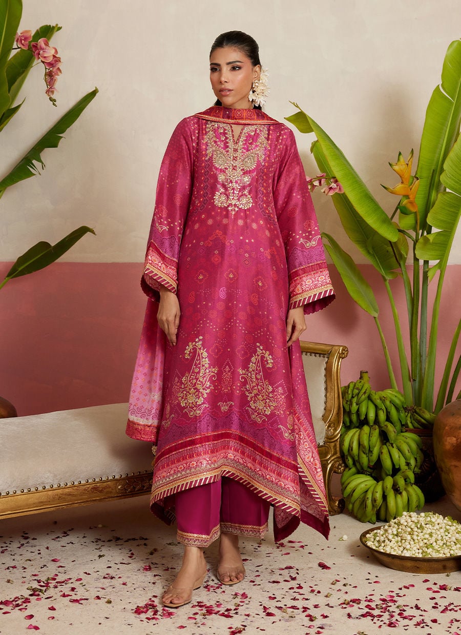 Samaar Shirt And Dupatta | MAYNA FESTIVE PRINTS '26 | FARAH TALIB AZIZ