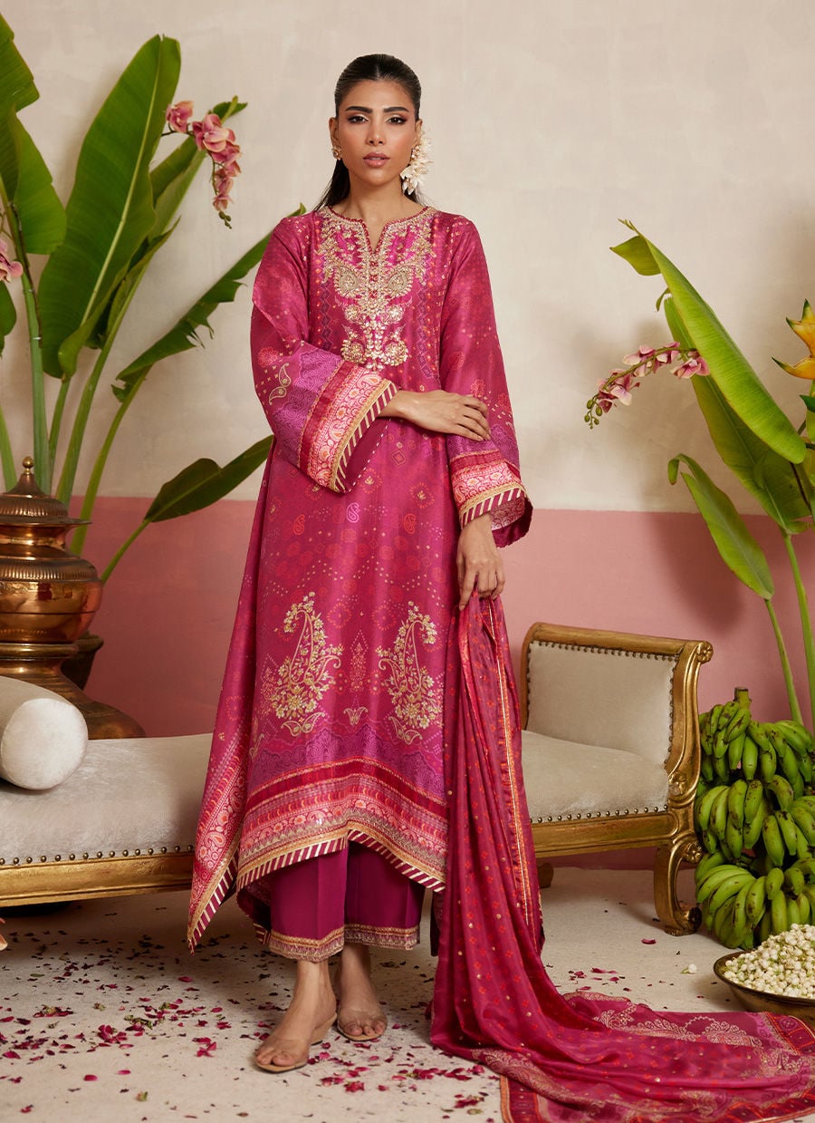 Samaar Shirt And Dupatta | MAYNA FESTIVE PRINTS '26 | FARAH TALIB AZIZ