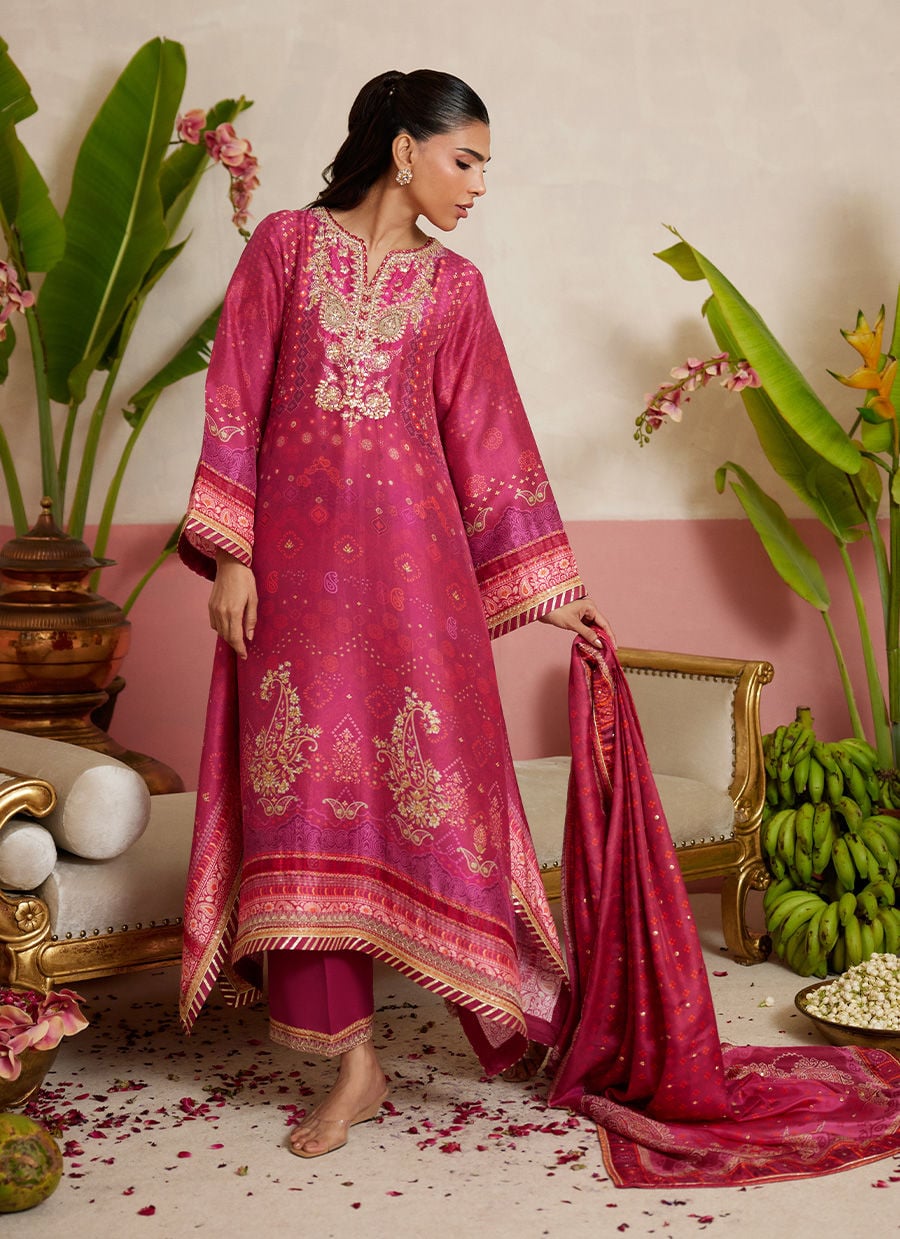 Samaar Shirt And Dupatta | MAYNA FESTIVE PRINTS '26 | FARAH TALIB AZIZ